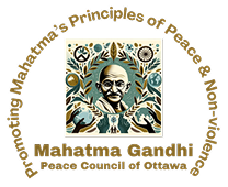 Mahatma Gandhi Peace Council of Ottawa logo